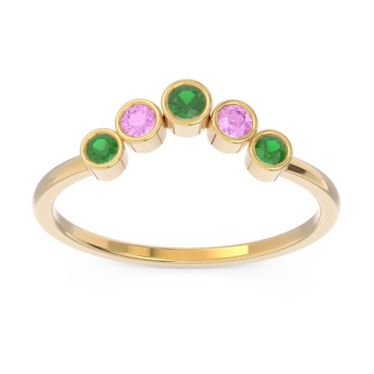 Simple Bezel Curved Haricapa Ring
