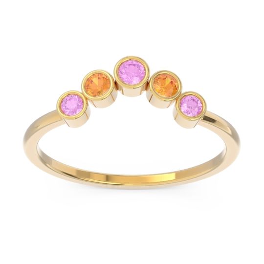 Simple Bezel Curved Haricapa Ring