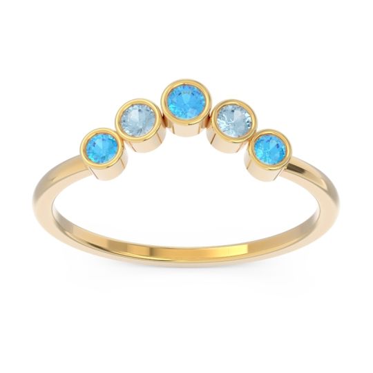 Simple Bezel Curved Haricapa Ring