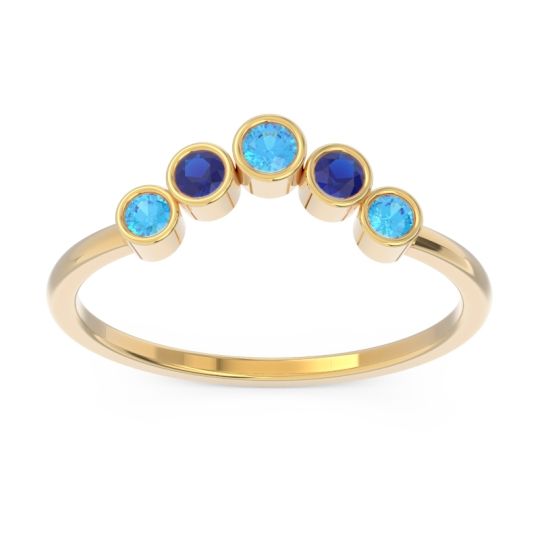 Simple Bezel Curved Haricapa Ring