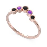 Simple Bezel Curved Haricapa Ring