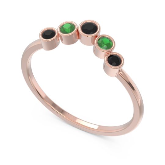 Simple Bezel Curved Haricapa Ring
