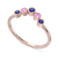 Simple Bezel Curved Haricapa Ring
