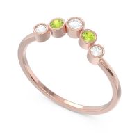 Simple Bezel Curved Haricapa Ring