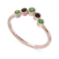 Simple Bezel Curved Haricapa Ring