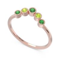 Simple Bezel Curved Haricapa Ring