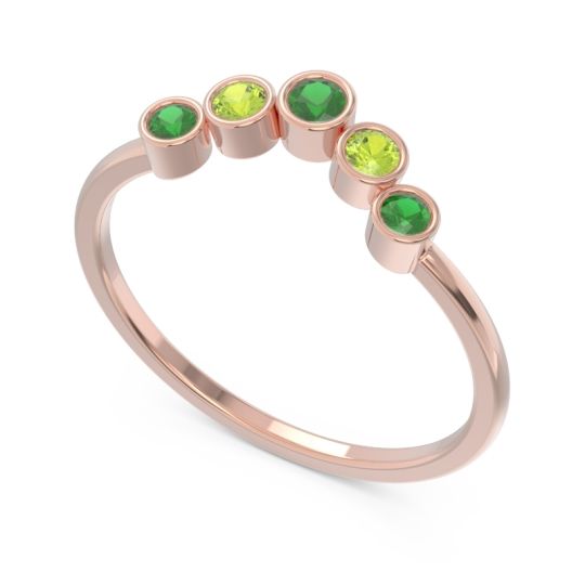 Simple Bezel Curved Haricapa Ring