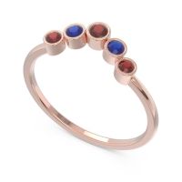 Simple Bezel Curved Haricapa Ring