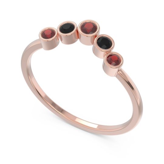 Simple Bezel Curved Haricapa Ring