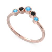 Simple Bezel Curved Haricapa Ring