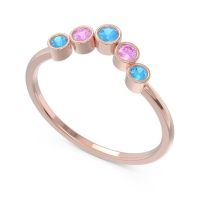 Simple Bezel Curved Haricapa Ring