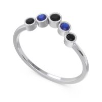Simple Bezel Curved Haricapa Ring