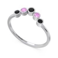 Simple Bezel Curved Haricapa Ring