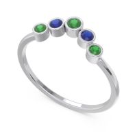 Simple Bezel Curved Haricapa Ring