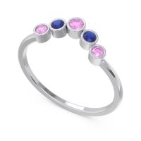 Simple Bezel Curved Haricapa Ring