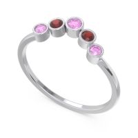 Simple Bezel Curved Haricapa Ring