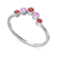 Simple Bezel Curved Haricapa Ring