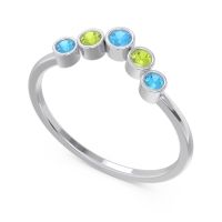 Simple Bezel Curved Haricapa Ring