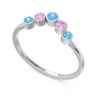 Simple Bezel Curved Haricapa Ring