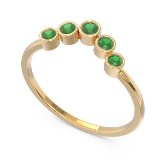 Simple Bezel Curved Haricapa Ring