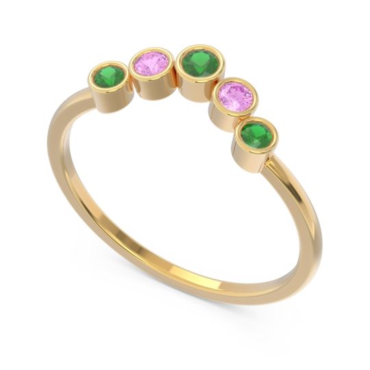 Simple Bezel Curved Haricapa Ring