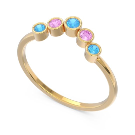 Simple Bezel Curved Haricapa Ring