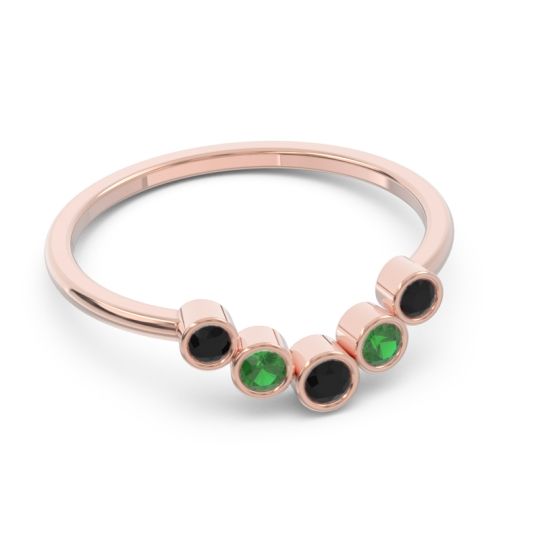 Simple Bezel Curved Haricapa Ring