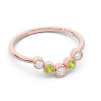 Simple Bezel Curved Haricapa Ring