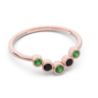 Simple Bezel Curved Haricapa Ring