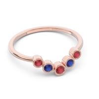 Simple Bezel Curved Haricapa Ring