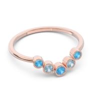 Simple Bezel Curved Haricapa Ring