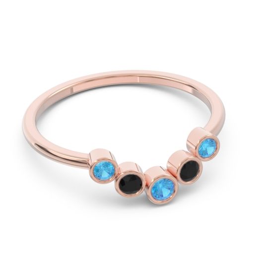 Simple Bezel Curved Haricapa Ring