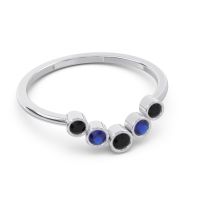 Simple Bezel Curved Haricapa Ring
