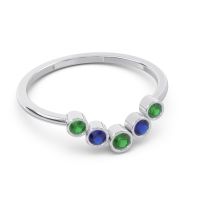 Simple Bezel Curved Haricapa Ring