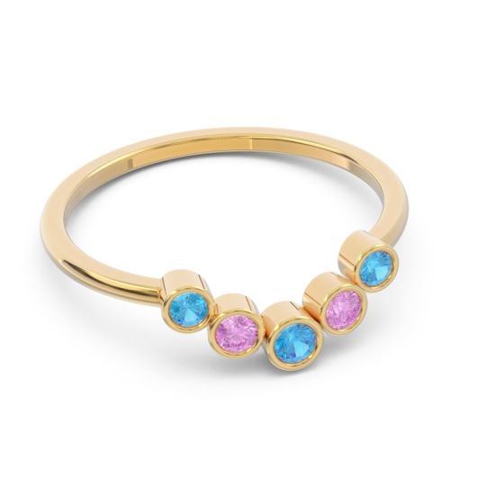 Simple Bezel Curved Haricapa Ring