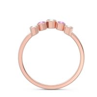 Simple Bezel Curved Haricapa Ring