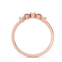 Simple Bezel Curved Haricapa Ring
