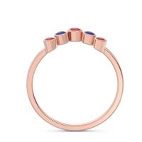Simple Bezel Curved Haricapa Ring