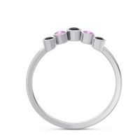 Simple Bezel Curved Haricapa Ring