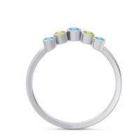 Simple Bezel Curved Haricapa Ring
