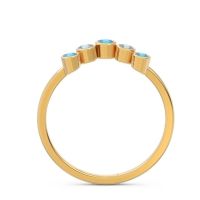 Simple Bezel Curved Haricapa Ring