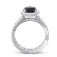 Halo Pave Oval Palya Ring