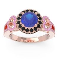 Halo Pave Rati Ring