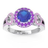 Halo Pave Rati Ring