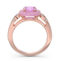 Halo Pave Rati Ring