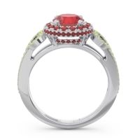 Halo Pave Rati Ring