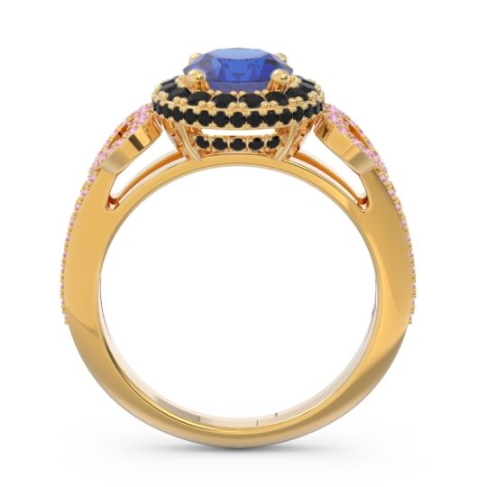Halo Pave Rati Ring