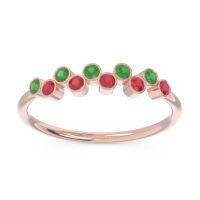 Simple Bezel Padanyasa Ring