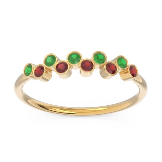 Simple Bezel Padanyasa Ring