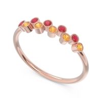 Simple Bezel Padanyasa Ring